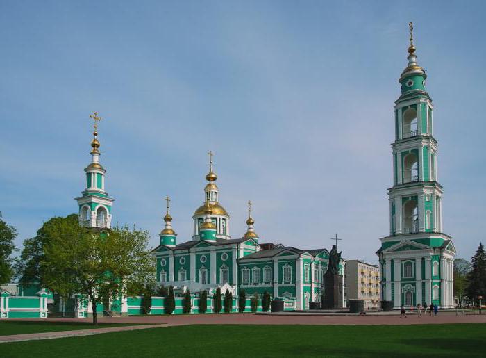 Спаситељска катедрала, Тамбов: адреса, фотографија