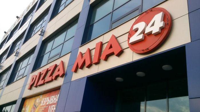 Пица "Миа" (Екатеринбург): адресе, мени