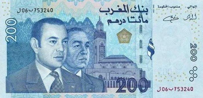 Званична валута Марока. Валута земље. Његово порекло и изглед.