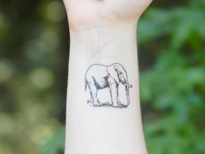 Тетовирање није само орнамент: шта је слон? Тетоваже са слоновима у зони иу обичном животу