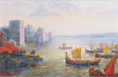 Византијско царство: главни град. Престоница Византијског царства